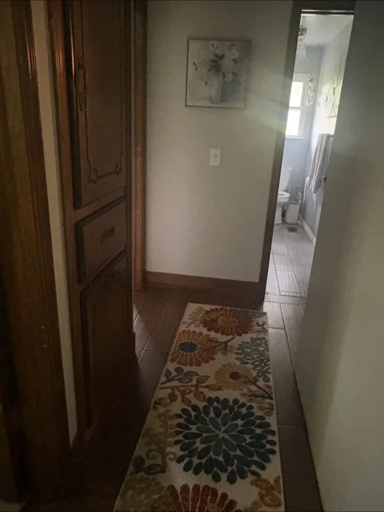 Cleaned entryway by Blanc Co in the OKC metro